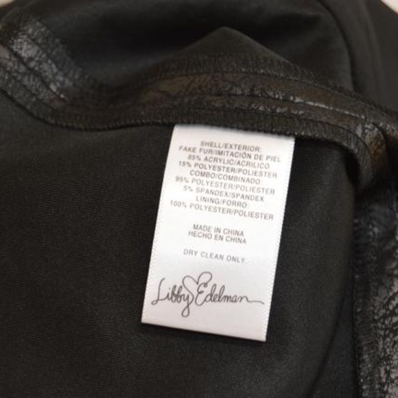 Libby Edelman Black New Jacket Size: 6 (S) - Picture 5 of 9